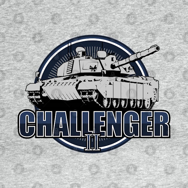 Challenger 2 Tank (Small logo) by TCP